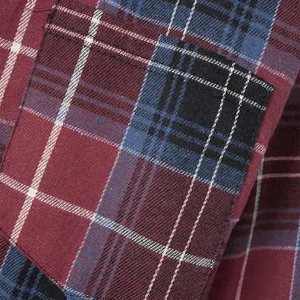 Lightweight Plaid Button Down Shirt for Men casual outfit