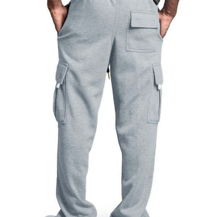 Loose Fit Multi Pocket Cargo Pants for Men spring summer wear