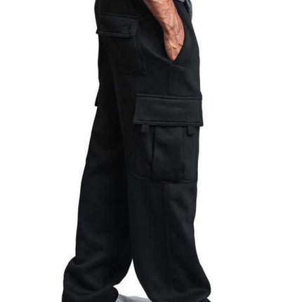 Loose Fit Multi Pocket Cargo Pants for Men anti pilling fabric