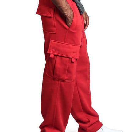 Loose Fit Multi Pocket Cargo Pants for Men casual daily wear