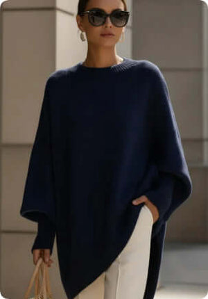 Loose Round Neck Knit Pullover Sweater for Women Japanese Korean casual style