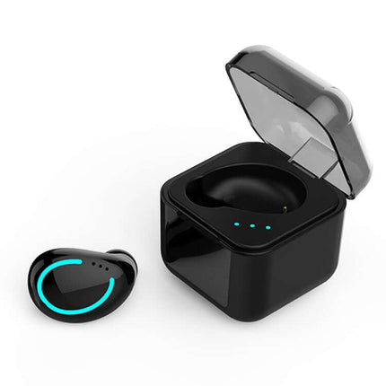m-b8 mini invisible wireless bluetooth 5.0 earphone charging box