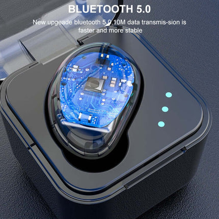 m-b8 mini invisible wireless bluetooth 5.0 earphone waterproof ip7