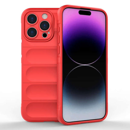 Magic Shield TPU + Flannel Protective Phone Case minimal style