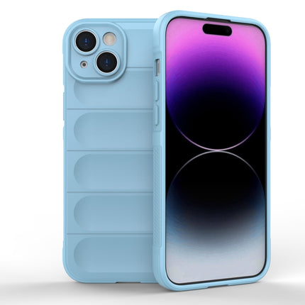 Magic Shield TPU + Flannel Protective Phone Case back view