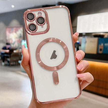 Magnetic Electroplating Case for iPhone 13 Strong Magnetic Alignment