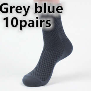 Men Bamboo Fiber Business Socks Breathable Comfort lightweight breathable design