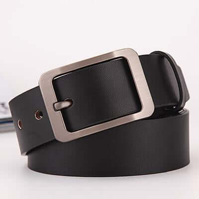 Men Genuine Leather Luxury Belts durable leather structure