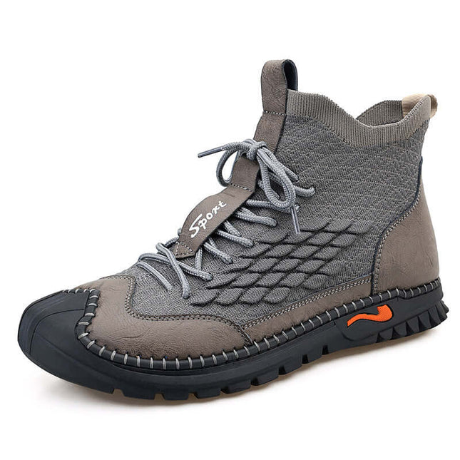 Men Outdoor Driving Hiking Shoes Flying Weave Lightweight Construction