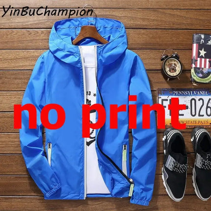 Men Waterproof Pilot Windbreaker Bomber Jacket lightweight fabric