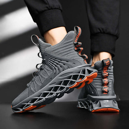 Men’s Fly-Weave Casual Sports Shoes breathable fabric