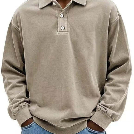 Mens Long Sleeve Polo Shirt size M sleeve 60cm