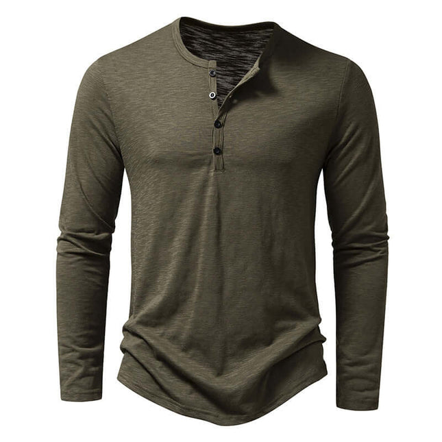 Mens Long Sleeve T Shirt Fashion Casual Pullover Top polyester spandex.