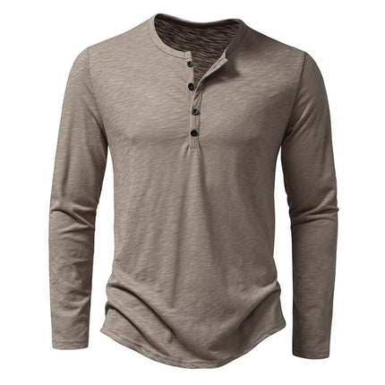 Mens Long Sleeve T Shirt Fashion Casual Pullover Top size S chest 104.