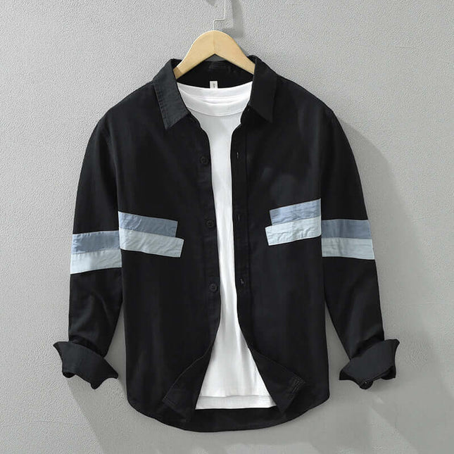 Mens Premium Cotton Artistic Casual Relaxed Shirt size XXXL bust 118cm