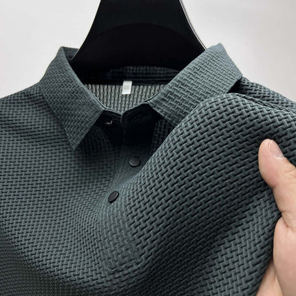 Men's Premium Mesh Ice Silk T-Shirt Lightweight Summer Comfort