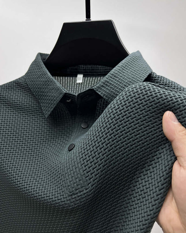 Men's Premium Mesh Ice Silk T-Shirt Lightweight Summer Comfort