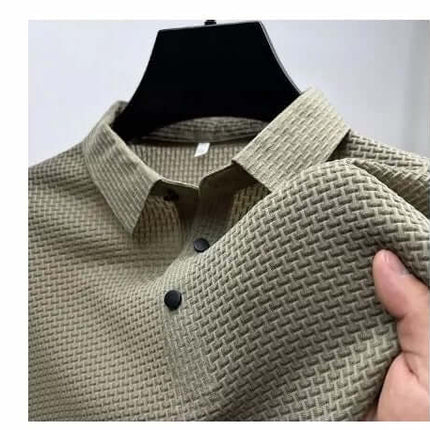 Men's Premium Mesh Ice Silk T-Shirt Moisture Wicking Performance