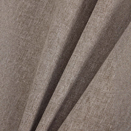 Close-up of light brown fabric showcasing texture, ideal for mens solid color casual cotton shirts.