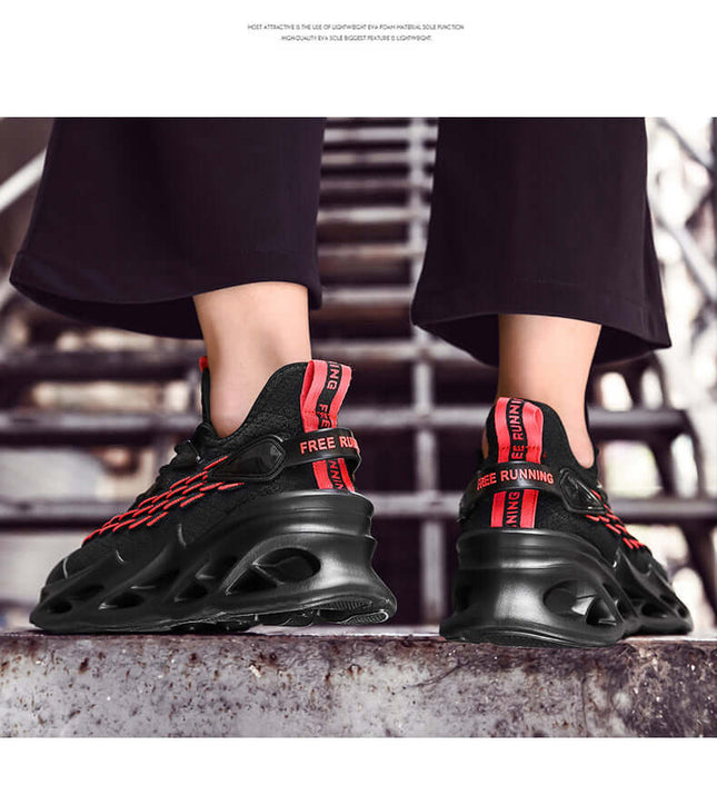 Mens Wild Breathable Korean Sports Casual Shoes top angle