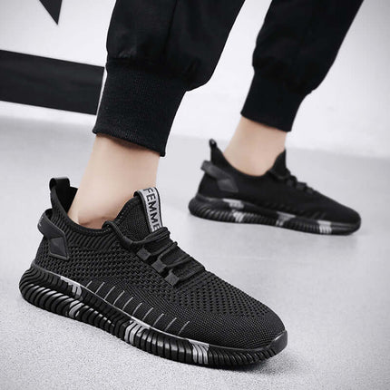 Mesh Sneakers Men Breathable lightweight sports footwear