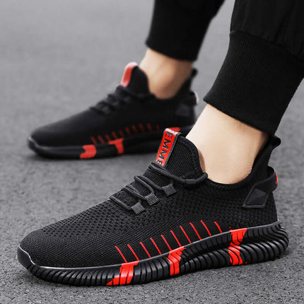 Mesh Sneakers Men Breathable shock absorbing sole