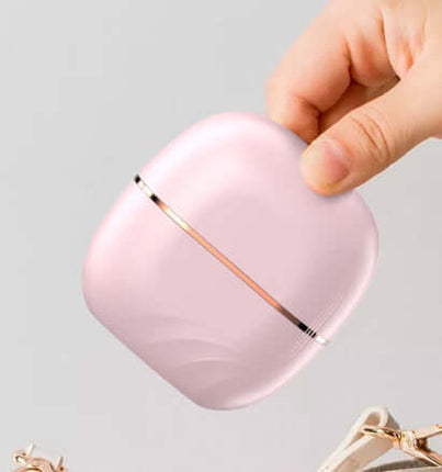 Mini Hair Straightening Comb Wireless Charging Portable Tool bottom