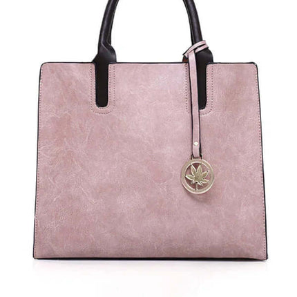 PU Large Capacity Tote Handbag Set Crossbody for Women daily outfit styling