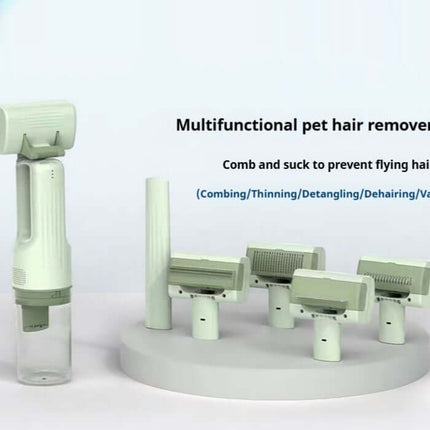 Multifunctional Pet Beauty Cleaner Grooming Vacuum for Pets front view