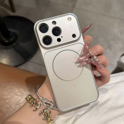 Nano Frosted Magnetic Phone Case vibrant orange fashion style