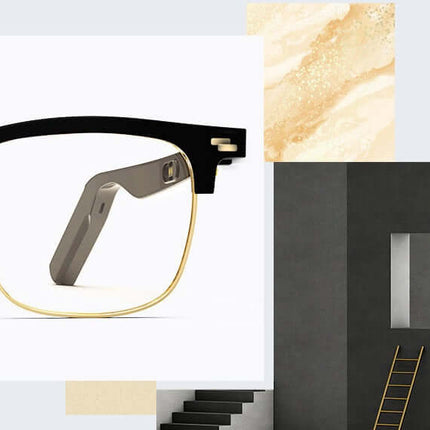 TWS Smart Glasses acetate fiber frame.