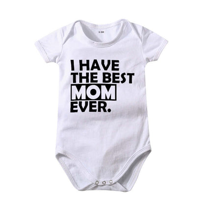 Newborn Cotton Summer Baby Romper Jumpsuit Set hypoallergenic natural organic cotton textile weave close-up macro