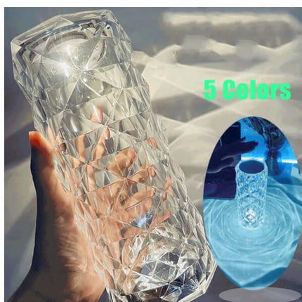 Nordic Crystal Lamp USB Touch Dimming Table Light RGB colors