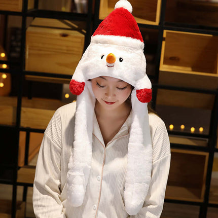 Novelty Christmas Hat Santa Snowman Elk LED Design party accessory