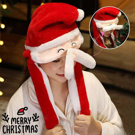 Novelty Christmas Hat Santa Snowman Elk LED Design front view