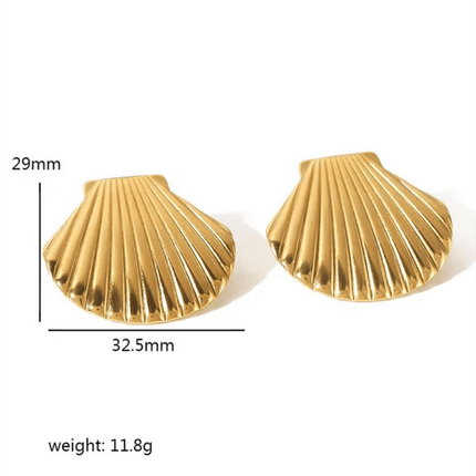 Fashion ocean shell earrings – trendy women’s jewelry from the new ocean series for versatile style