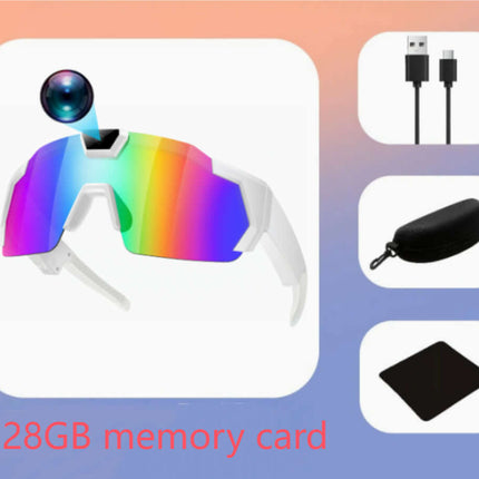 Outdoor Cycling Smart Glasses hands free recording.