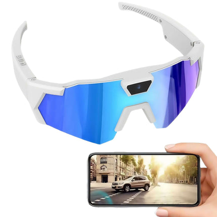 Outdoor Cycling Smart Glasses video recording eyewear.