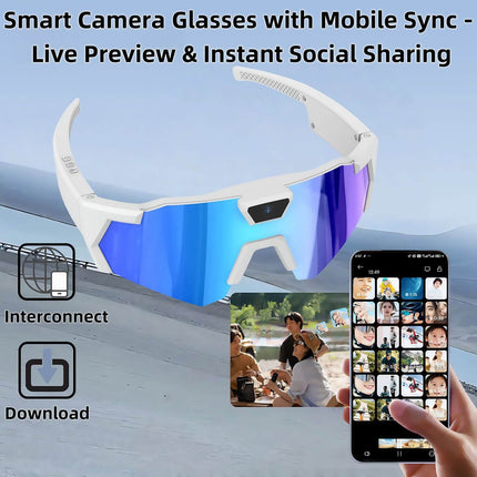 Outdoor Cycling Smart Glasses sports action camera.