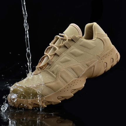 Outdoor Military Tactical Hiking Combat Shoes suede upper