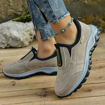 Outdoor Slip-On Lightweight Walking Running Shoes womens top angle