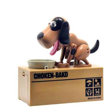 Piggy Bank Robotic Dog Bank battery operated toy.