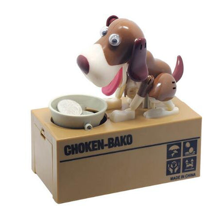 Piggy Bank Robotic Dog Bank interactive coin collector.