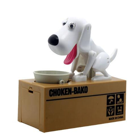 Piggy Bank Robotic Dog Bank novelty money box.