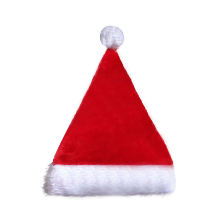 Plush LED Christmas Hat – Glowing Santa Cap for Children and Adults, Festive Home Décor, led christmas hat, glowing santa hat, light up holiday cap, christmas accessories, festive party hat, santa claus costume, holiday decorations