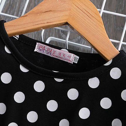 Polka Dot Princess Dress girls size 100 to 140.