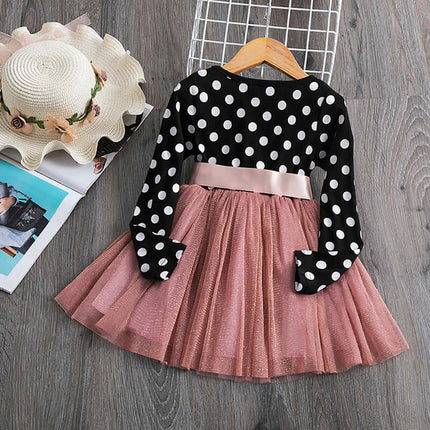 Polka Dot Princess Dress cute party gown.