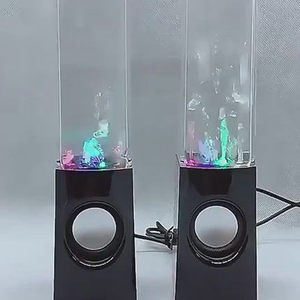 Dancing Water Speaker LED Light Fountain Speaker Party