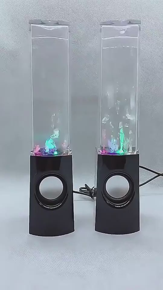 Dancing Water Speaker LED Light Fountain Speaker Party