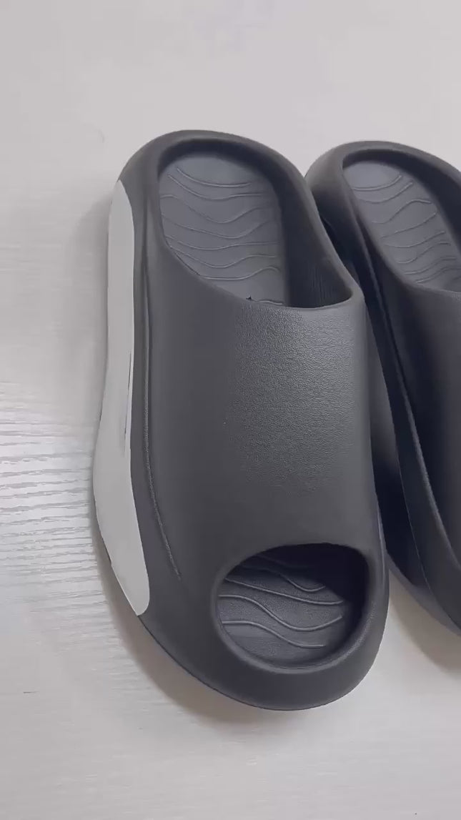 Unisex Hollow Peep Toe Summer EVA Slides